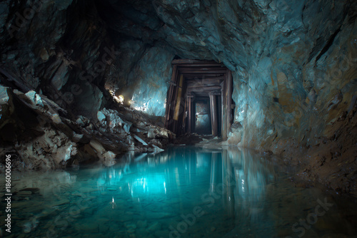 inside the silver mine