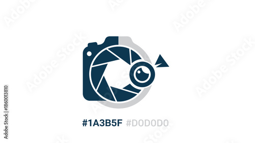 Camera lens design with aperture and focus, capturing visual moments perfectly.