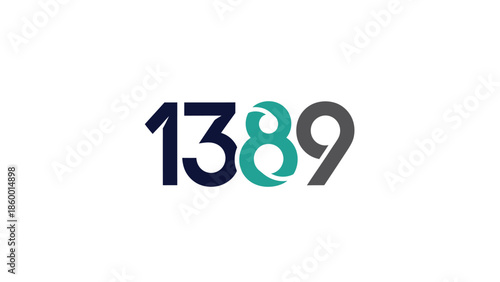 Creative logo design featuring the numbers one, three, eight, and nine in a unique arrangement.