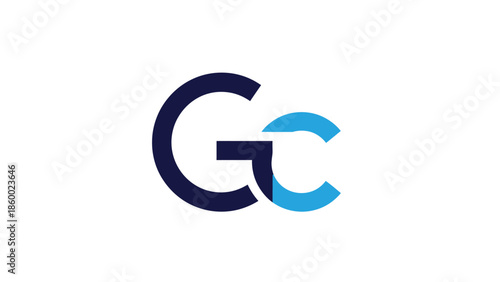 Elegant GC Logo Design - Modern Branding for Creative Businesses.