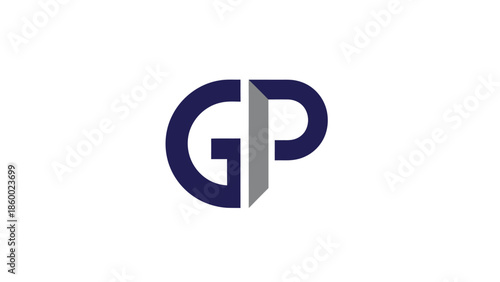 Elegant GP Logo Design - Modern Typography and Branding Concept. Free Download Elegant GP Logo Design - Modern Typography and Branding Concept. - GFXLoad