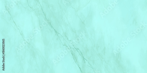 A captivating close up view of a light turquoise marble surface with subtle white veining patterns