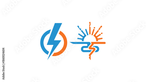 Energy and Environment - A Visual Representation of Renewable Power Sources.