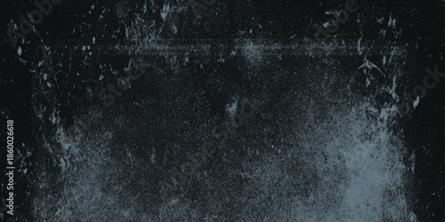 A textured dark teal background with a distressed grunge aesthetic and a slightly blurred abstract quality