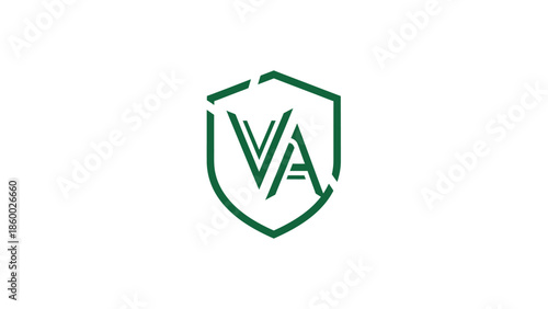 Green shield logo featuring the letters VA, a symbol of protection and security.