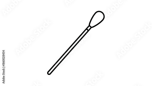 Cotton swab applicator stick tool.