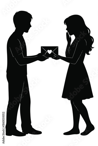 young boyfriend and girlfriend