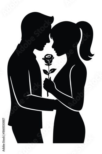 young boyfriend and girlfriend