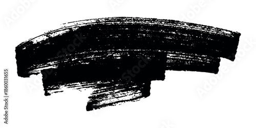 Brush paint stroke texture swatch Hand painted background Ink scribble dab clipart Paint smudge for tags and stamps design