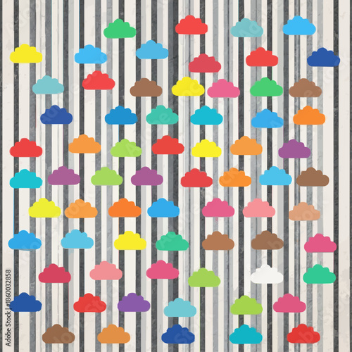 seamless pattern with people