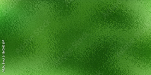 Soft Yellow green shiny Foil Texture Background with Glass Effect or sea green glass texture. bright lime green frosted foil texture with a glass-like diffusion effect. The surface has a subtle