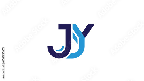 Modern JY logo design with creative overlapping letters in blue. Free Download Modern JY logo design with creative overlapping letters in blue. - GFXLoad