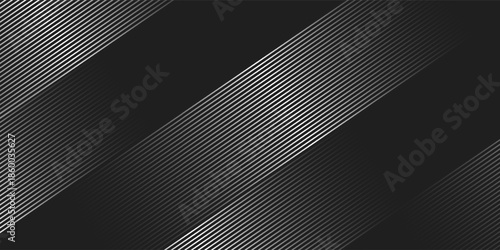 Slant line halftone gradation texture. Fading diagonal stripe gradient background. Black oblique pattern backdrop. Vanishing thin parallel line wallpaper for overlay
