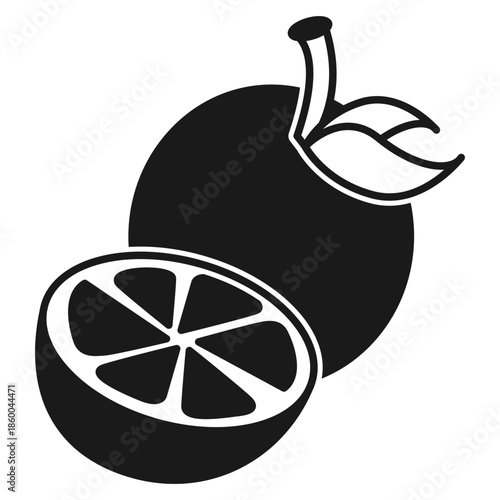 Orange Fruit Selection mixed icon