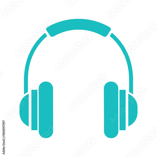 Headphones Vector Illustration