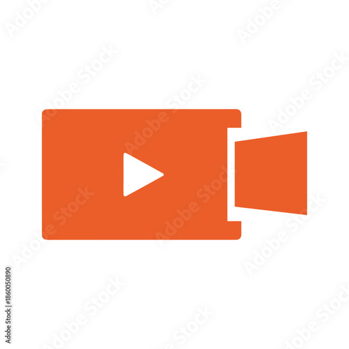 Video Icon Illustration