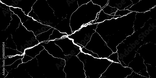 Elegant black marble texture with bold white natural veins,high-contrast abstract stone background,luxury surface pattern ideal for modern design,architecture,interiors,branding,and premium wallpapers