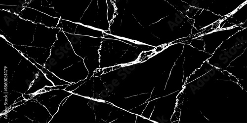 Elegant black marble texture with bold white natural veins,high-contrast abstract stone background,luxury surface pattern ideal for modern design,architecture,interiors,branding,and premium wallpapers