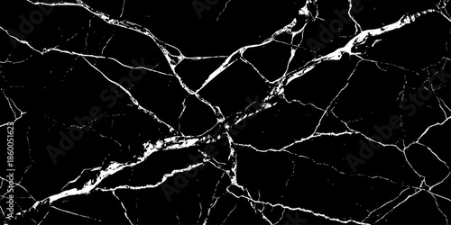 Elegant black marble texture with bold white natural veins,high-contrast abstract stone background,luxury surface pattern ideal for modern design,architecture,interiors,branding,and premium wallpapers