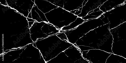 Elegant black marble texture with bold white natural veins,high-contrast abstract stone background,luxury surface pattern ideal for modern design,architecture,interiors,branding,and premium wallpapers