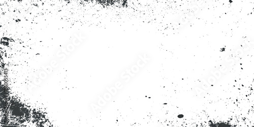 A distressed grunge textured white background with a dark uneven frame effect perfect for vintage designs