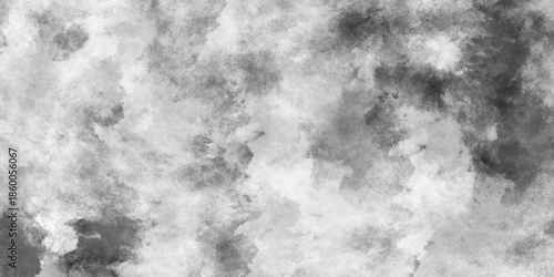 Beautiful blurry abstract black atexture background with soft black and white grunge marbled smokynd white texture background with smoke, Abstract grunge white or grey watercolor painting background, 