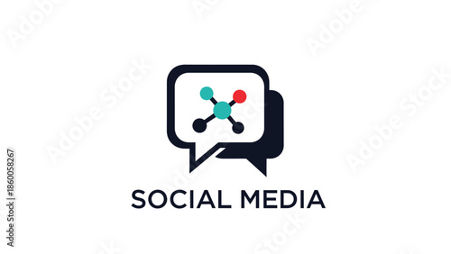Social media logo representing connection and communication in the digital world.