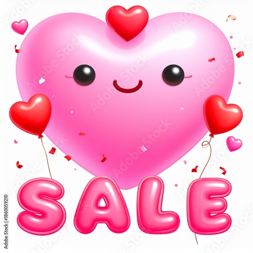 heart shaped balloons