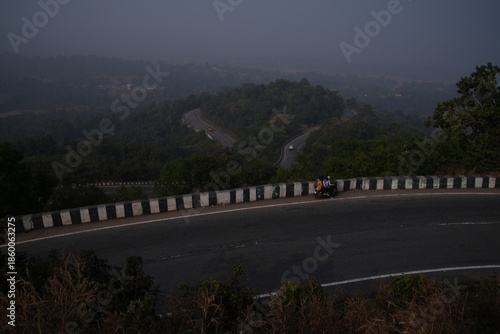 Journey through road