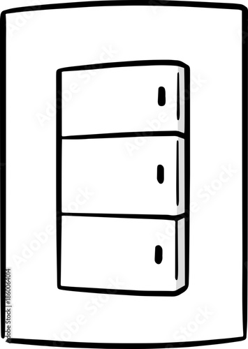Illustration of electric switch
