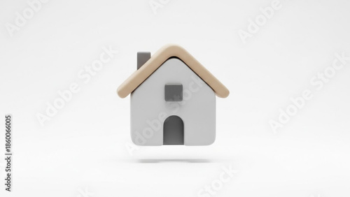 Home Sweet Home: A charming, miniature house stands as a symbol of comfort, security, and the enduring dream of home ownership.