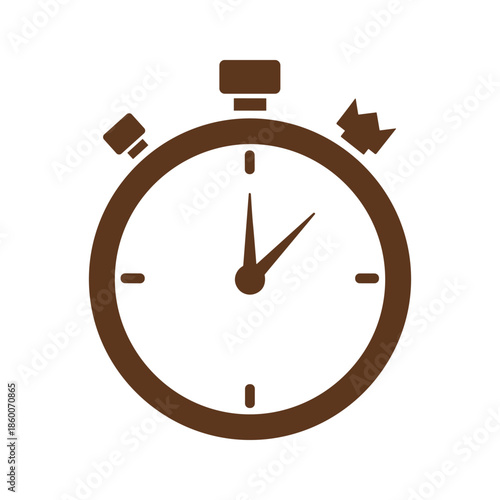Stopwatch Icon Vector Graphic