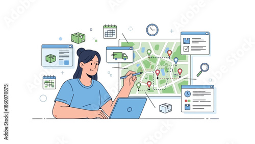 Optimizing Global Logistics and Supply Chain Management Digital Solutions for Efficient Delivery and Real-time Tracking