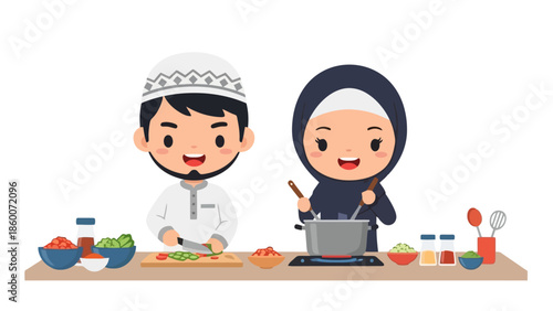 Cultural Hash Cooking with Diverse Individuals Performing Traditional Food Preparation