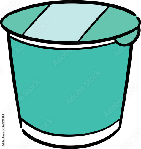 Illustration of yogurt
