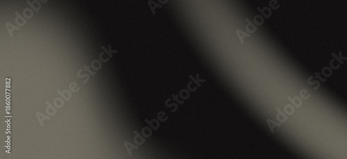 Abstract grainy gradient background with soft noise texture in dark gray black tones for modern design