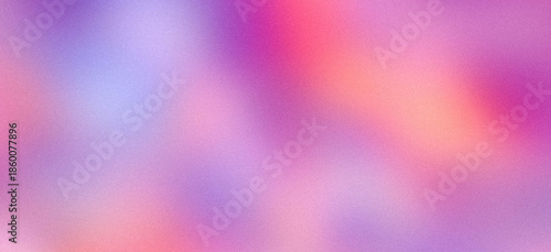Abstract grainy purple pink gradient background with soft noise texture, dreamy colorful backdrop design