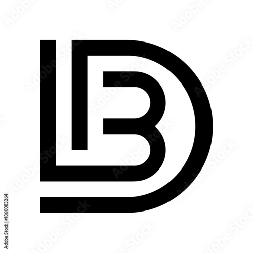 BD logo concept