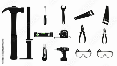 Essential Construction Tools for Home Improvement and Professional Building Projects.