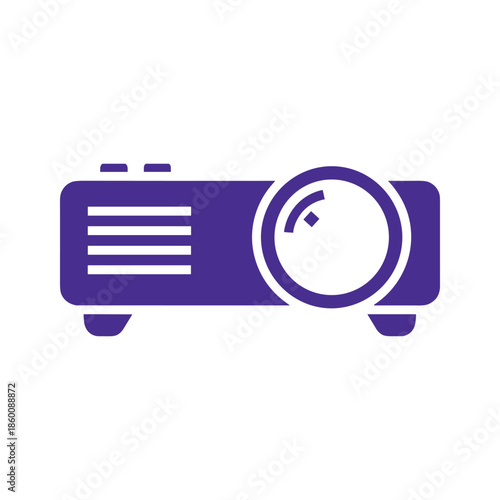 Projector Icon Illustration
