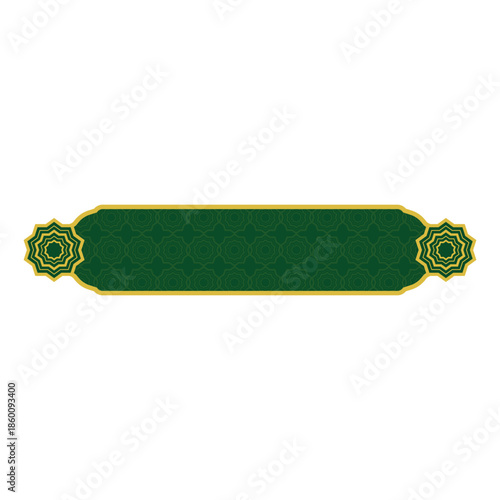 Islamic Banner Frame