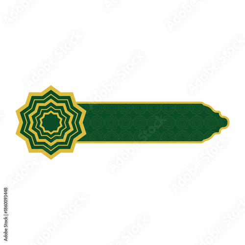 Islamic Banner Frame