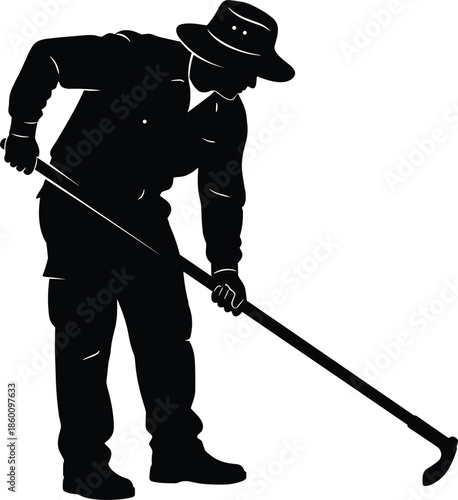 golfer silhouette swing pose, professional golf player action, sports training illustration, outdoor recreation concept, athletic lifestyle design