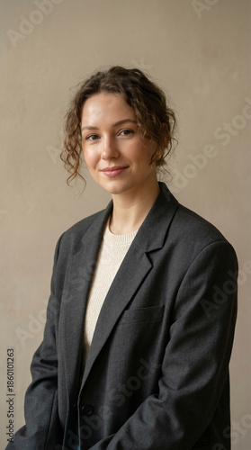 portrait of a young businesswoman