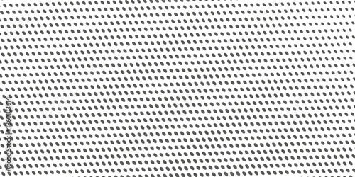 Halftone black and white background in manga and comics style. Solid halftone background with a faded edge. Vector illustration.