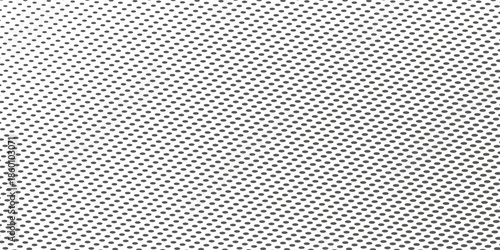 Halftone black and white background in manga and comics style. Solid halftone background with a faded edge. Vector illustration.