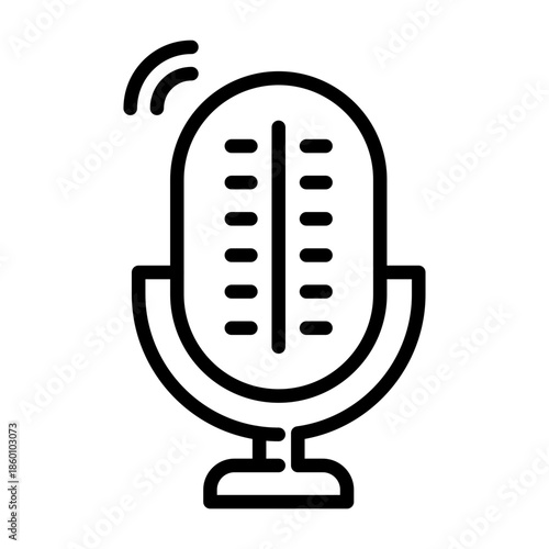 Podcast Vector Icon