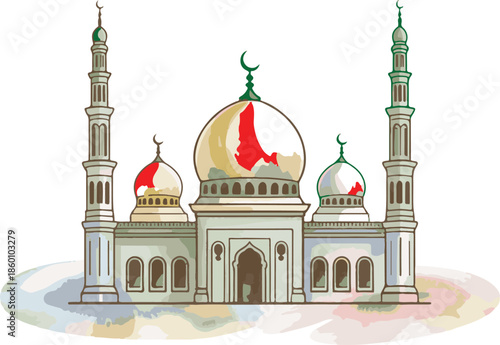 taj mahal in agra india