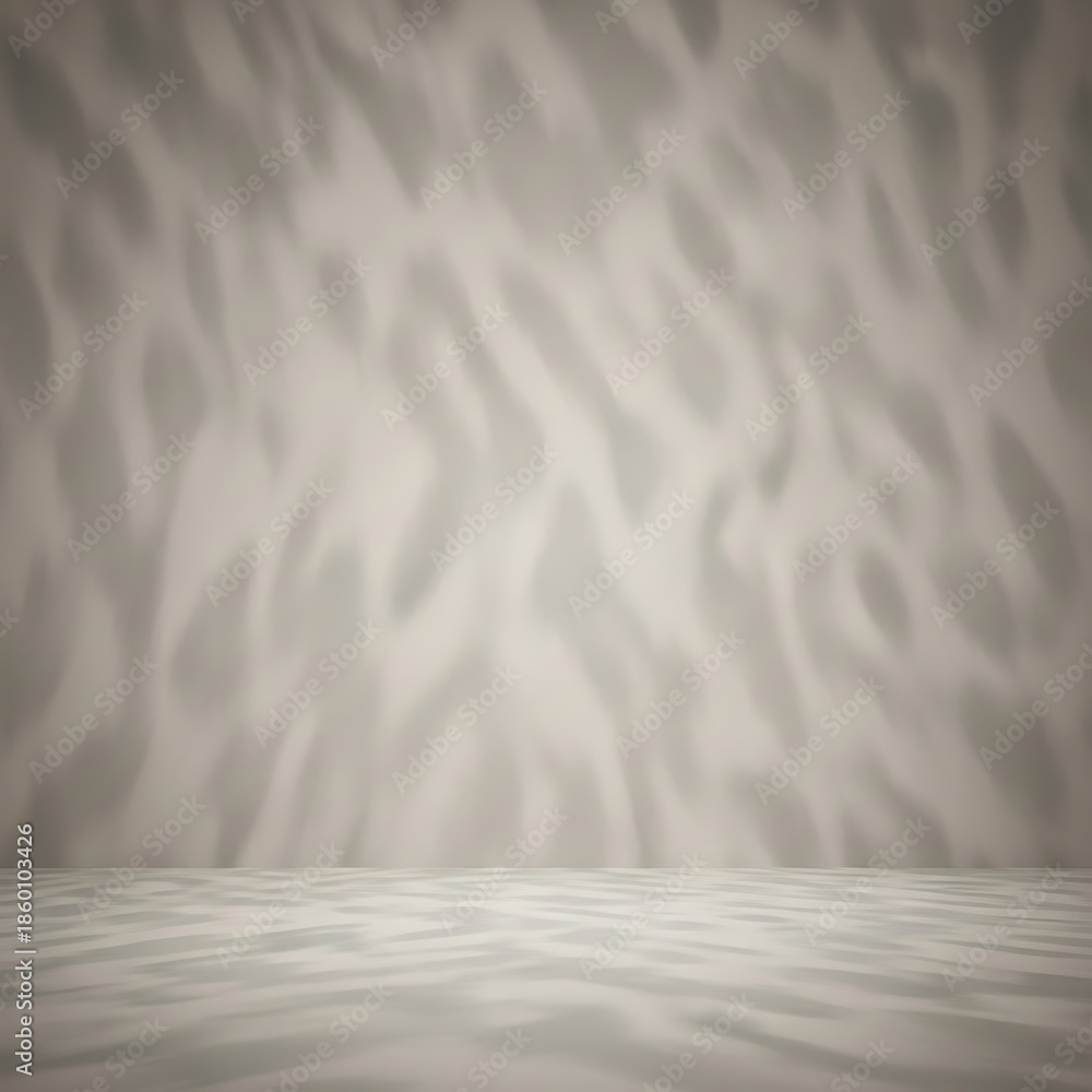 Obraz premium A serene white surface with abstract patterns in the background