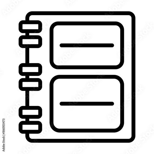Notepad Vector Icon